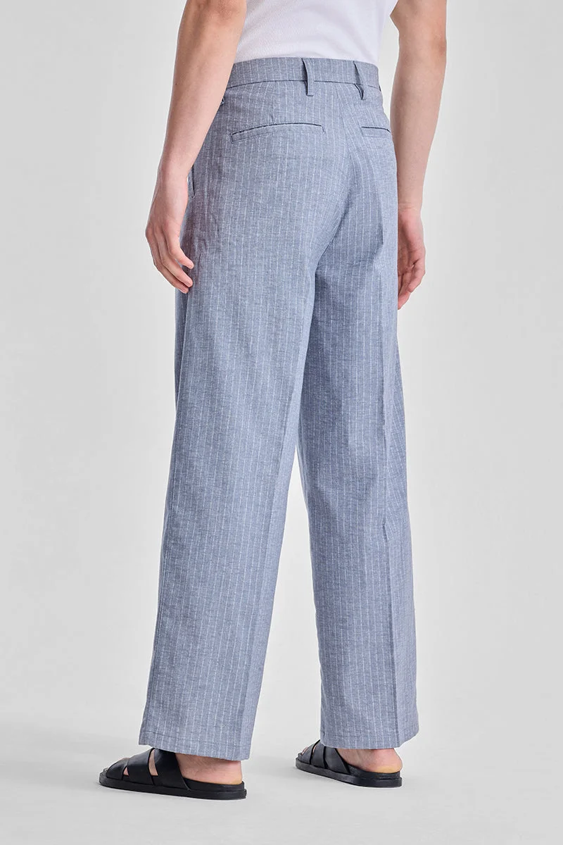 Snitch  Self-design Baggy Stretch Trousers for Men | Best Price UAE